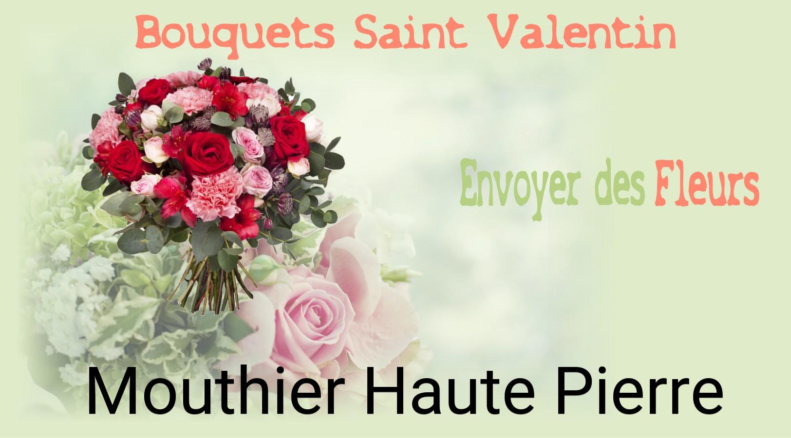 Roses de Saint-Valentin livrées à Mouthier-Haute-Pierre